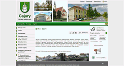 Desktop Screenshot of gajary.sk